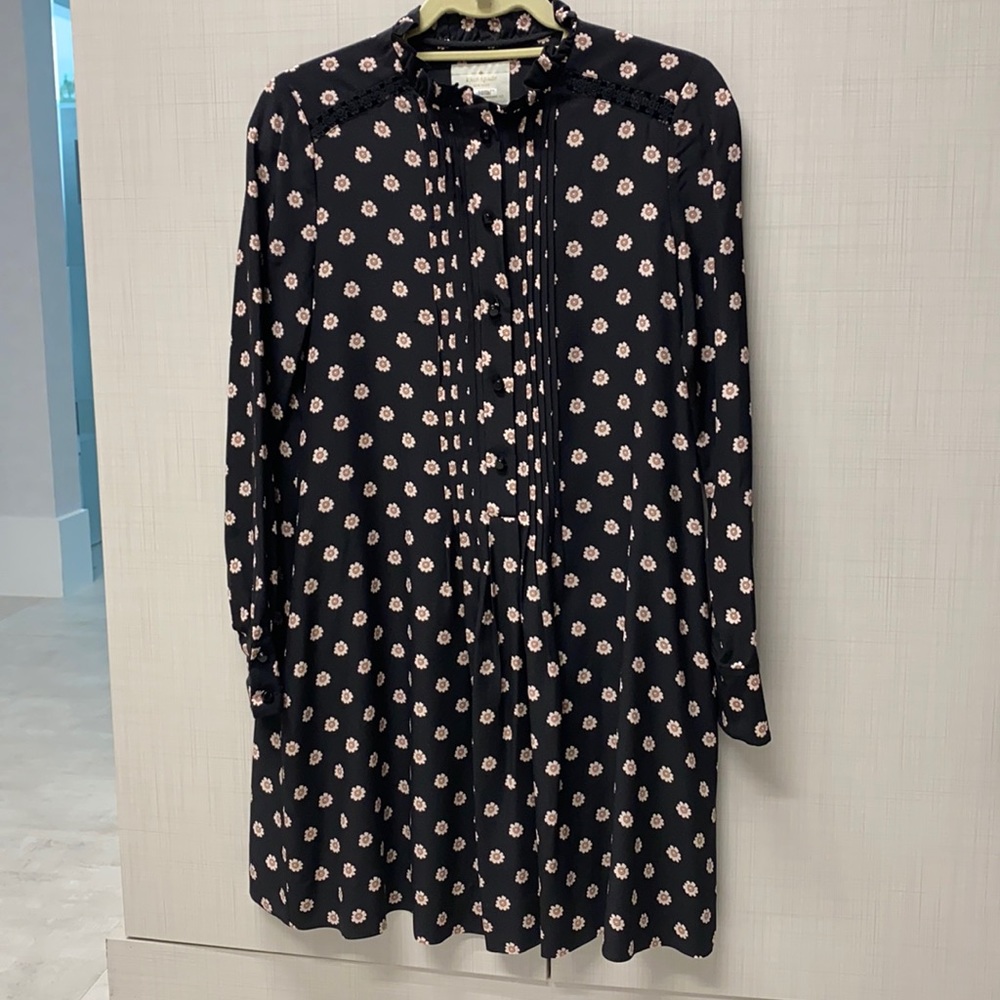 Fun floral ans black Kate Spade dress